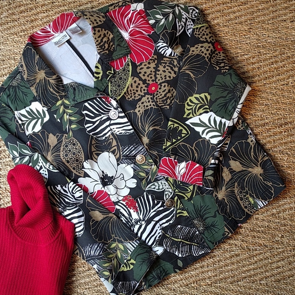 Chico's jacket size 1